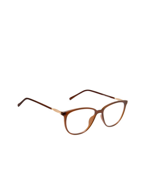 

Cardon Women Brown Solid Full Rim Cateye Frames EWCD1978MGL18001C3