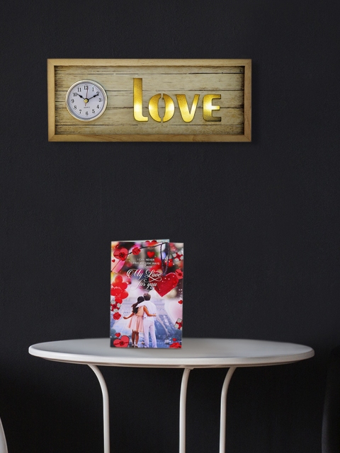 

Archies Multicoloured Combo of Valentines Day Photo Frame & Greeting Card, Multi