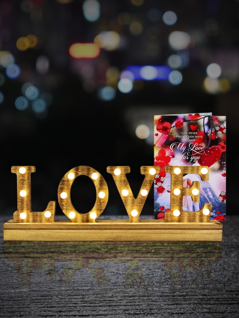 

Archies Multicoloured Combo of Valentines Day Photo Frame & Greeting Card, Multi