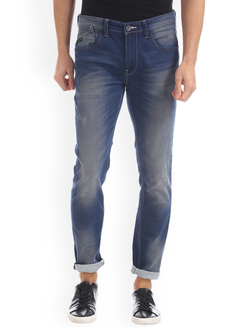 

Ed Hardy Men Blue Skinny Fit Mid-Rise Clean Look Stretchable Jeans