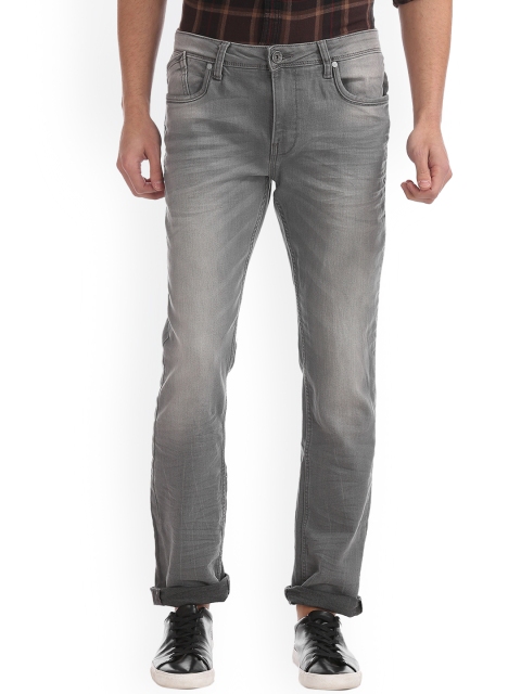 

Ed Hardy Men Grey Slim Fit Mid-Rise Clean Look Stretchable Jeans