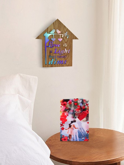 

Archies Multicoloured Combo of Valentines Day Photo Frame & Greeting Card, Multi