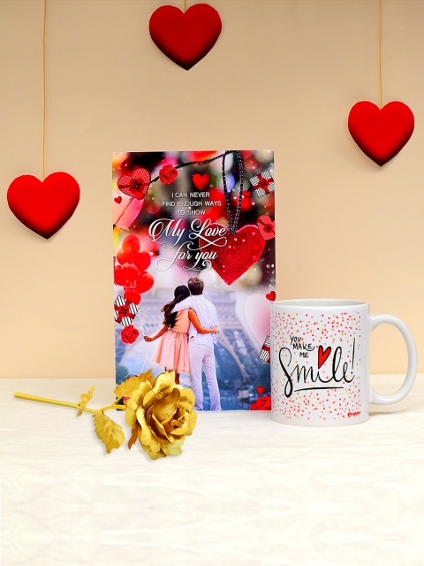 

Archies 4-Piece Valentine's Day Gift Set, White