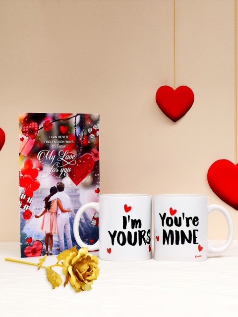 

Archies 4-Piece Valentine's Day Gift Set, White