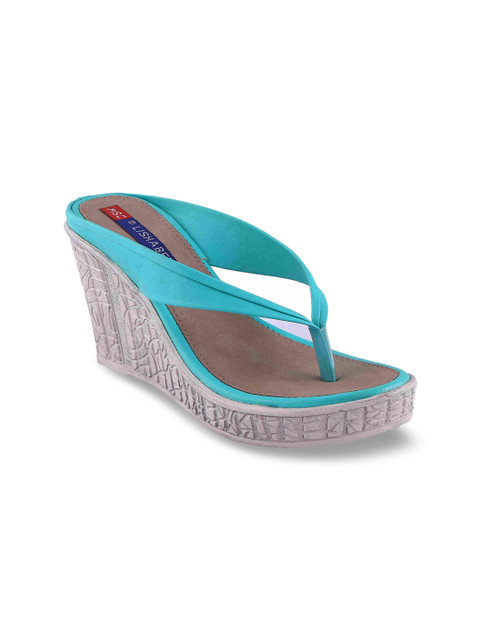 

MSC Women Blue Solid Heels