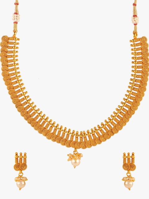 

Peora Women 18KT Gold-Plated Jewellery Set