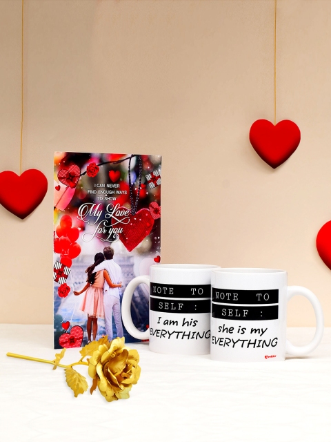 

Archies 4-Piece Valentine's Day Gift Set, White