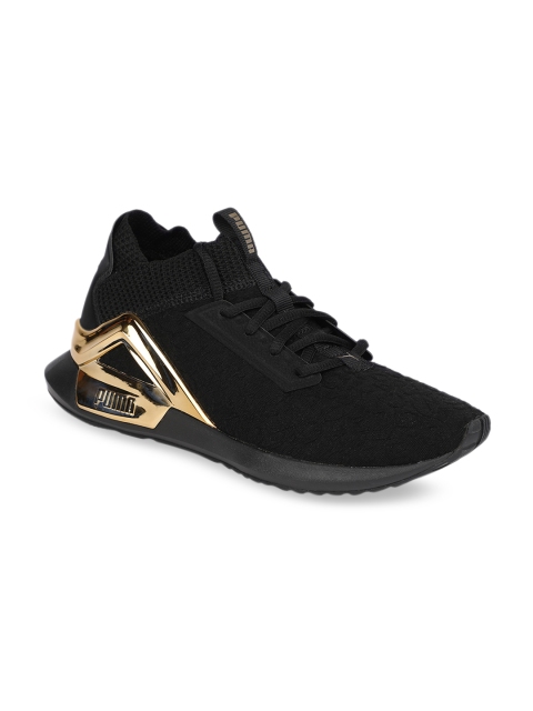 

Puma Women Black Rogue Metallic Wn s Running Shoes
