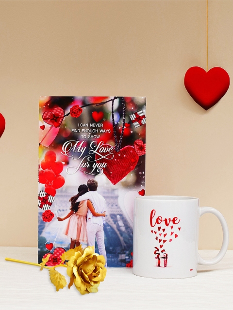 

Archies Love Gifts Valentines Day Special Gift Set, Multi