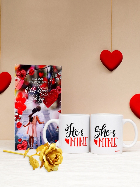 

Archies 4-Piece Valentine's Day Gift Set, White