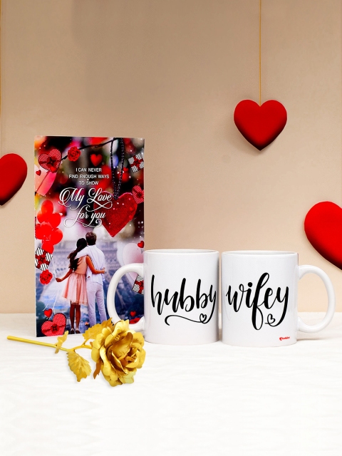 

Archies 4-Piece Valentine's Day Gift Set, White