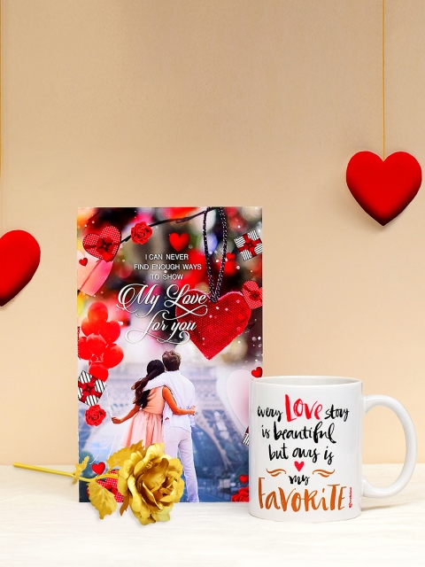 

Archies 4-Piece Valentine's Day Gift Set, White