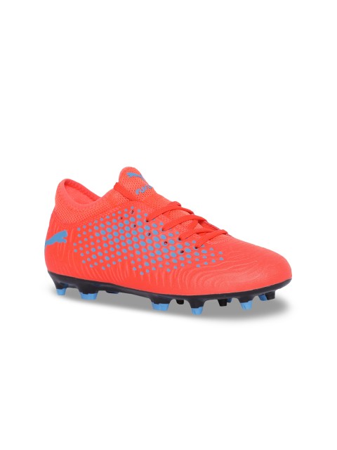

Puma Unisex Orange FUTURE 19.4 FG AG Jr Football Shoes