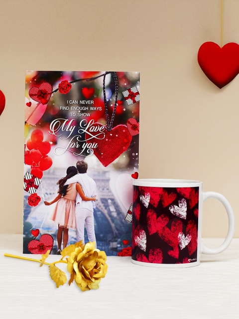 

Archies Love Gifts Multicoloured Valentine Day Gift Set, Multi