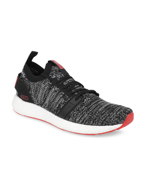 

Puma Men Black Textile Mid-Top NRGY Neko Engineer Knit Running Shoes