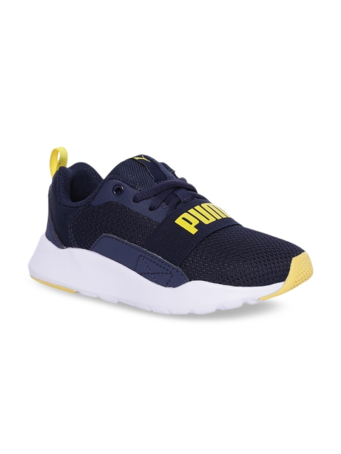

Puma Unisex Navy Blue Wired PS Running Shoes