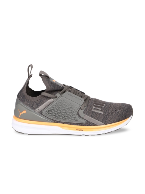 

Puma Men Grey IGNITE Limitless 2 evoKNIT Running Shoes