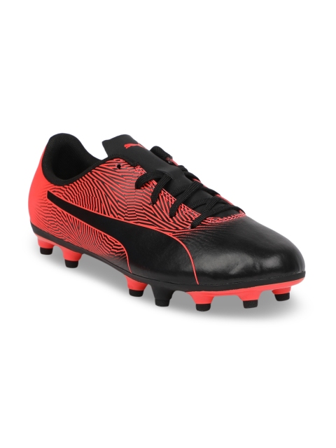 

Puma Unisex Black Spirit II FG Jr Football Shoes
