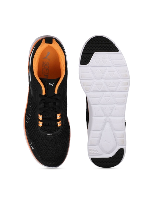 Puma Unisex Black Running Shoes
