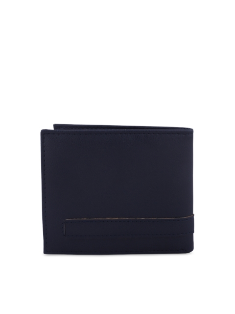 

GIORDANO Women Navy Blue Textured Two Fold Wallet