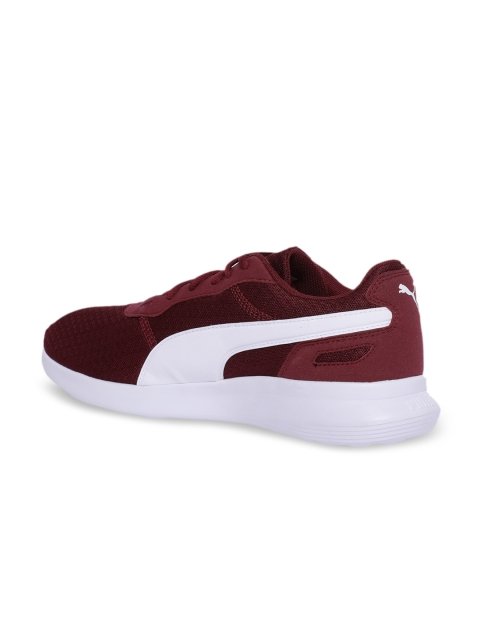 

Puma Unisex Maroon Mesh Mid-Top Running Shoes