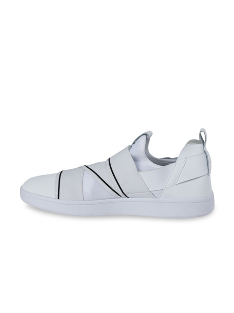 

Puma Unisex White Smash v2 SlipOn Sneakers