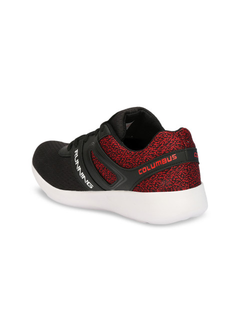 

Columbus Men Black Running Shoes