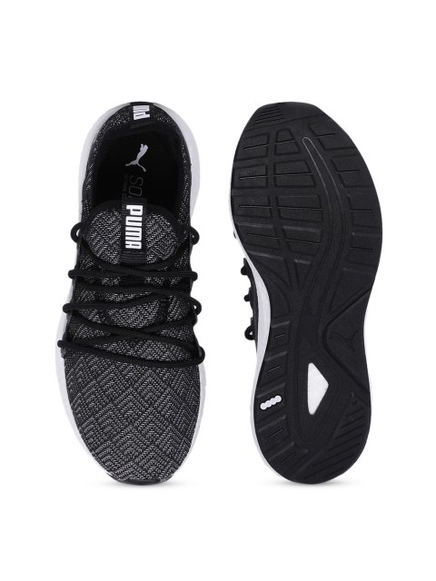

Puma Women Black Mesh Mid-Top NRGY Neko Stellar Wn s Running Shoes