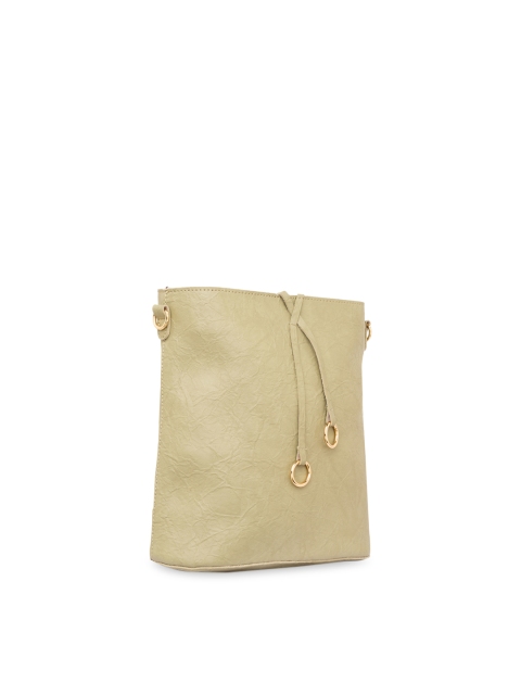 

Satchel Bags Green Solid Shoulder Bag
