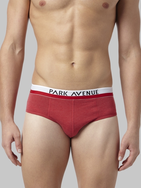 

Park Avenue Men Red Solid Seamless Briefs 8907920073447