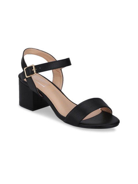 

Truffle Collection Women Black Solid Heels