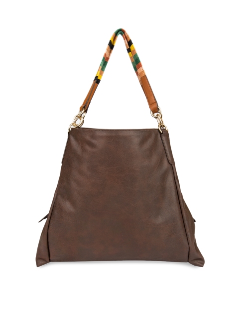 

Chumbak Coffee Brown Solid Shoulder Bag