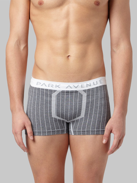 

Park Avenue Men Grey Striped Trunk 8907920078398