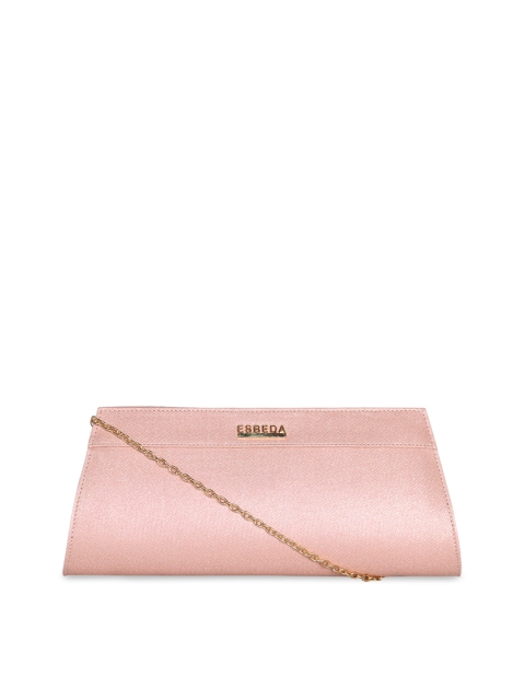

ESBEDA Pink Solid Clutch