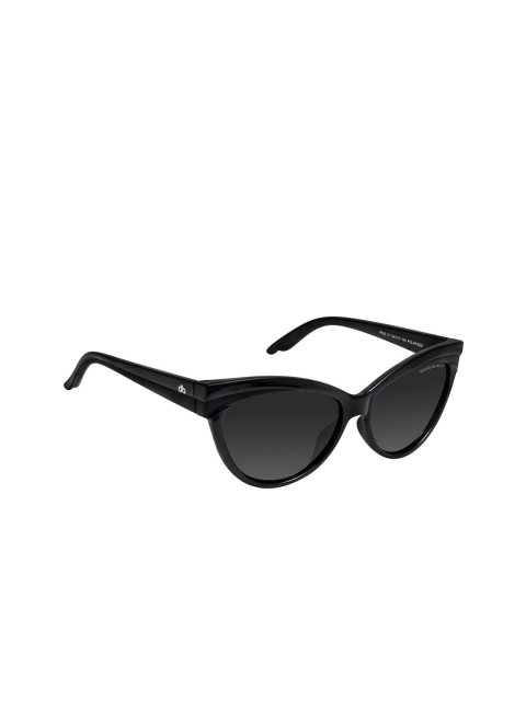 

David Blake Women Cateye Sunglasses SGDB1686xP932C1, Black