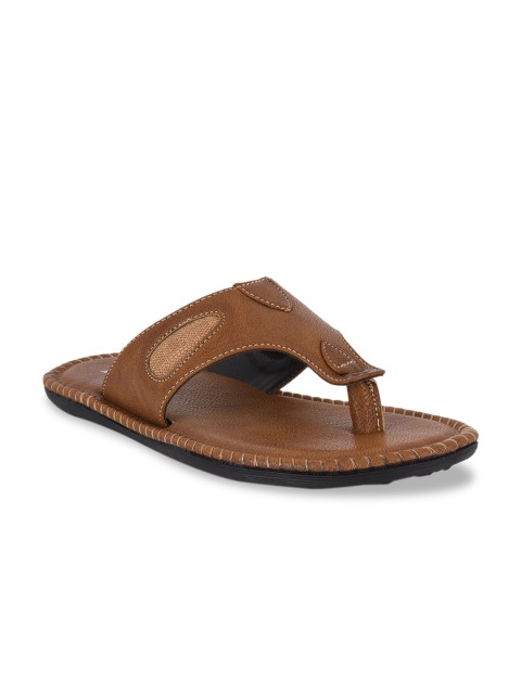 

BuckleUp Men Brown Comfort Sandals