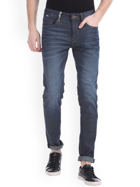 

Ed Hardy Men Blue Super Skinny Fit Mid-Rise Clean Look Stretchable Jeans