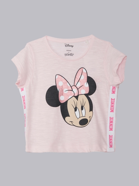 

Kids Ville Mickey & Friends featured Pink Tshirt for Girls