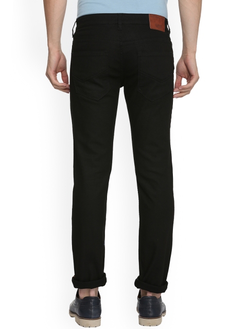 

Louis Philippe Jeans Men Black Slim Fit Mid-Rise Clean Look Stretchable Jeans