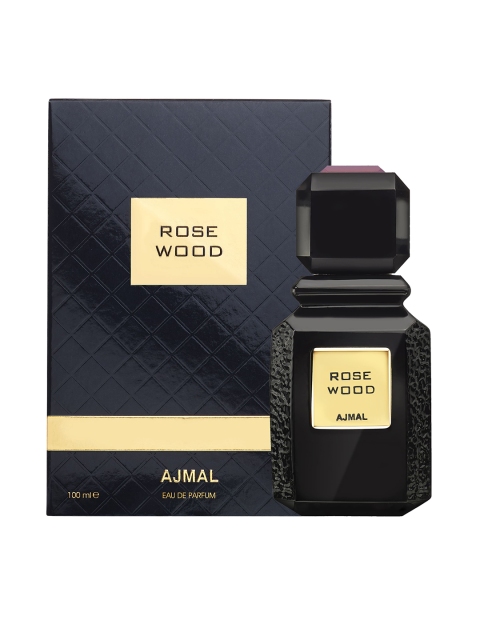 

Ajmal Unisex Rose Wood EDP Woody Perfume - Made in Dubai 100ml, Black