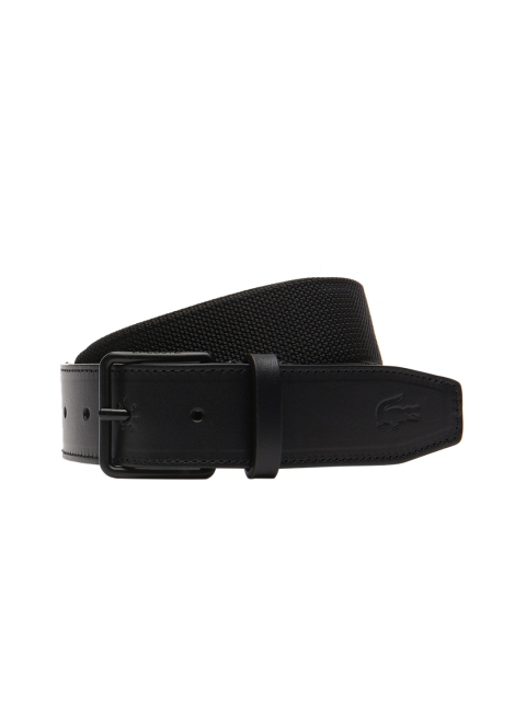 

Lacoste Men Black Solid Belt