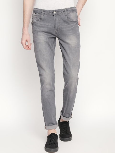 

SF JEANS by Pantaloons Men Grey Slim Fit Mid-Rise Clean Look Jeans