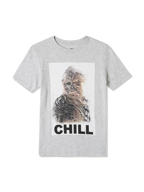 

GAP Boys Grey Printed T-shirt