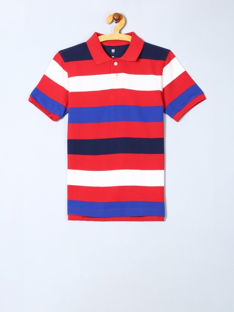 

GAP Boys Red Striped T-Shirt