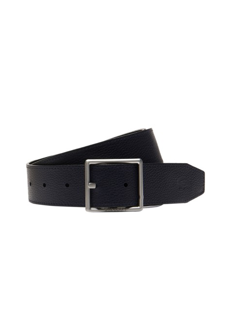 

Lacoste Men Black Solid Leather Belt