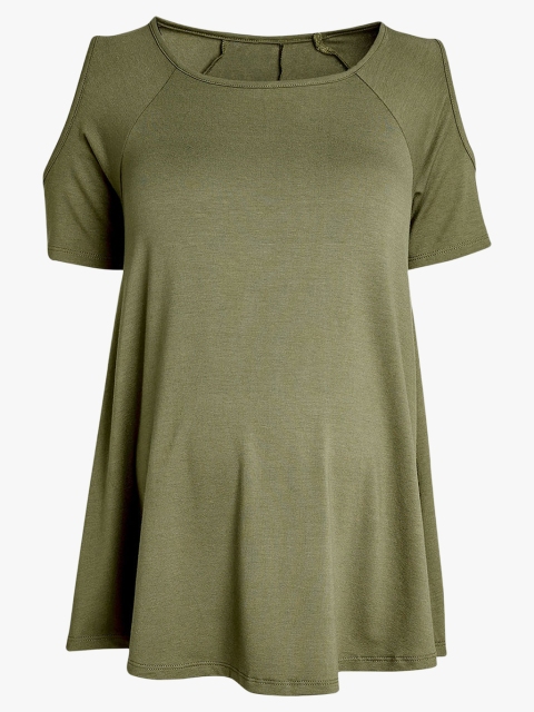 

next Khaki Solid Regular Top
