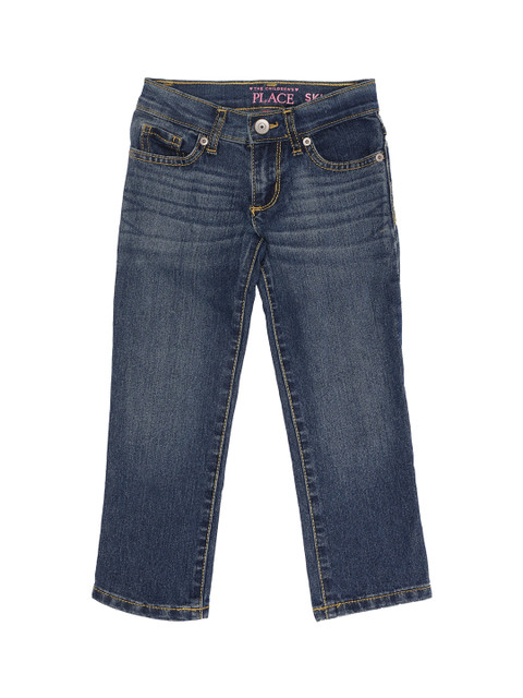 

The Childrens Place Girls Blue Regular Fit Mid-Rise Clean Look Jeans