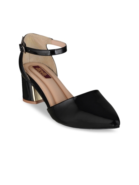 

SHUZ TOUCH Women Black Solid Pumps