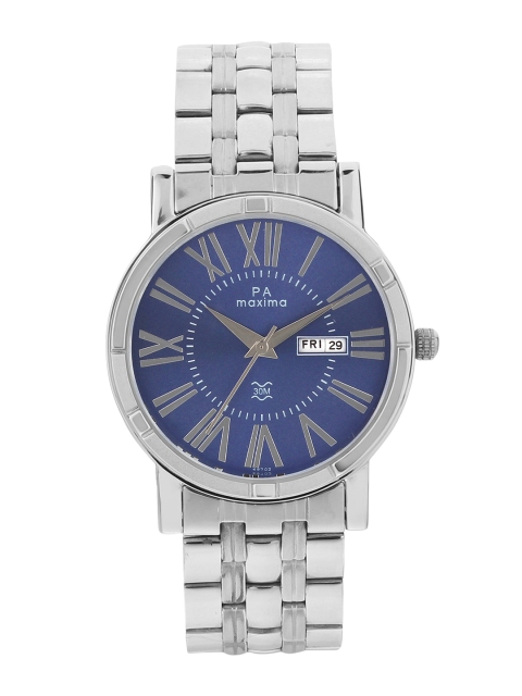 

maxima Men Blue Analogue Watch 49702CMGI