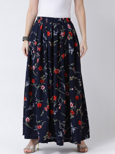 floral skirt myntra
